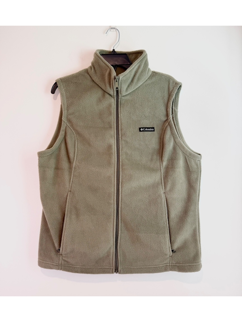 Columbia Olive Green Fleece Vest XL